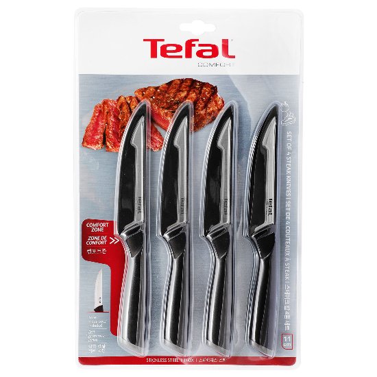 Coltello Universale In Ceramica Tefal Ingenio K15305 – Lama 13 Cm, Manico Ergonomico, Lavabile In Lavastoviglie, Include Custodia Protettiva